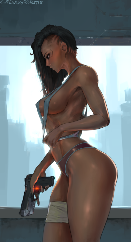 Cutesexyrobutts - Sexy V Cyberpunk 2077 porn hentai