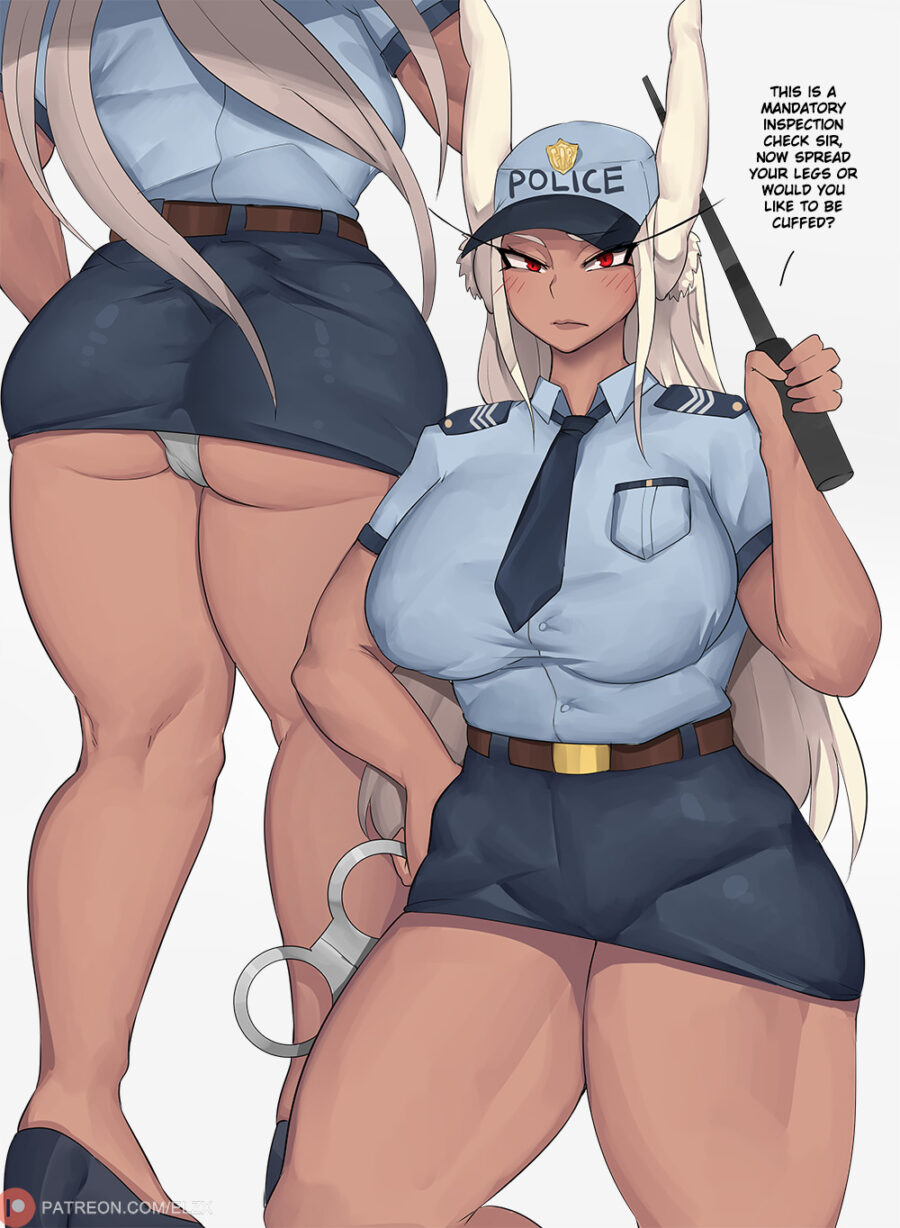 Elijahzx - Thick thighs Cop Miruko my hero academia porn