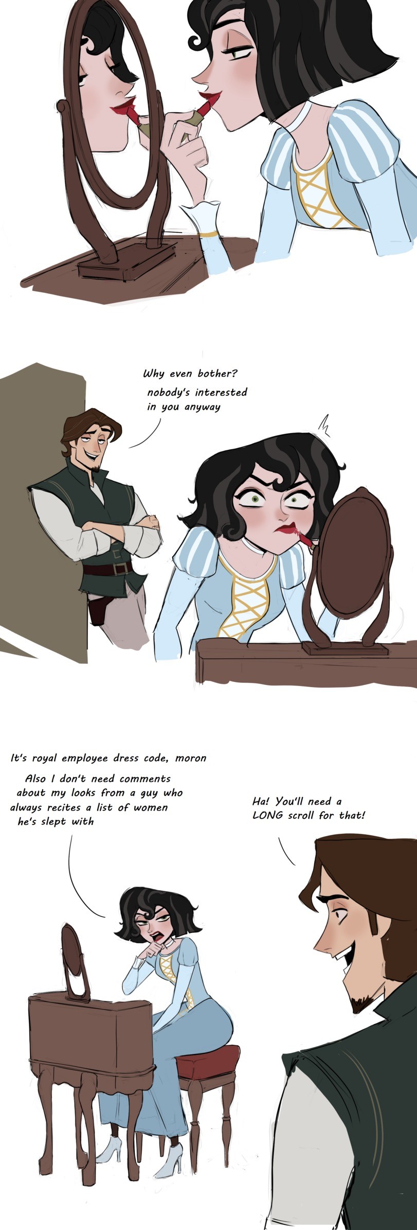 Tangeld Porn - Cassandra Tangled Porn Comic By Amugea - Faphaven