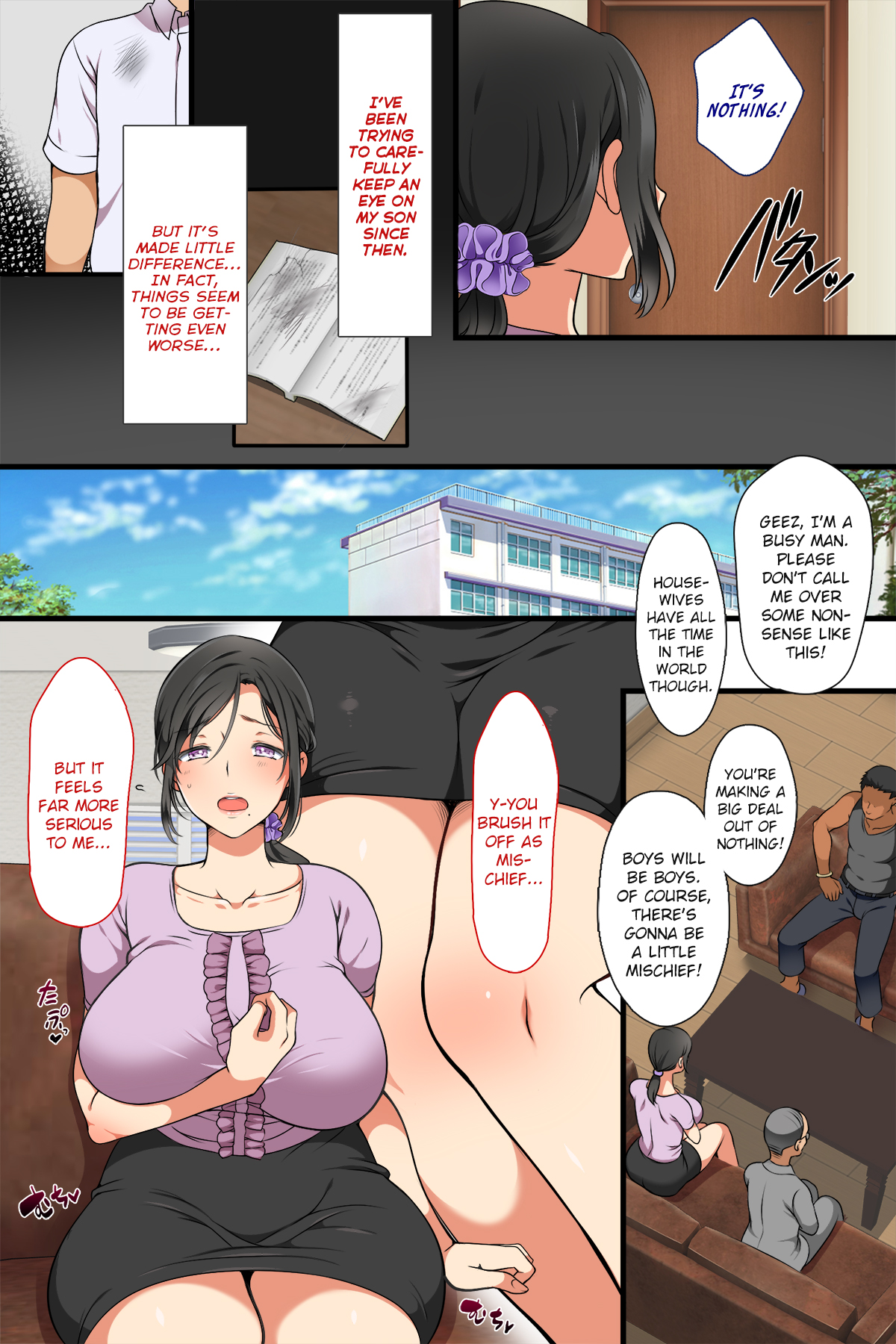 1200px x 1800px - A MILF Became A Classmate! Hentai Manga By Koto - Faphaven