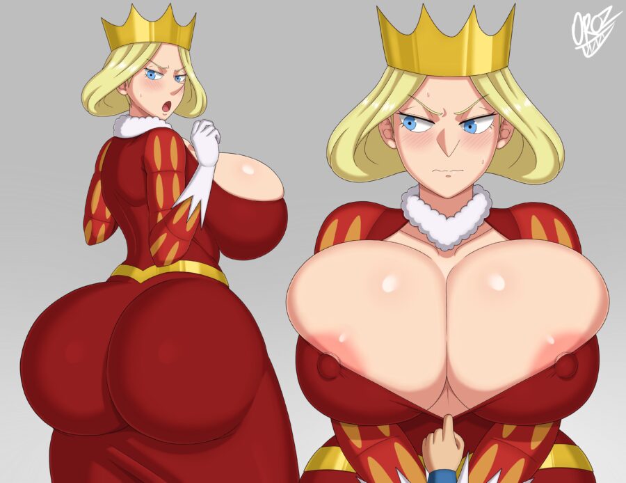 Oroz-kun - Queen Hillings impressive cleavage Ranking of Kings porn 2