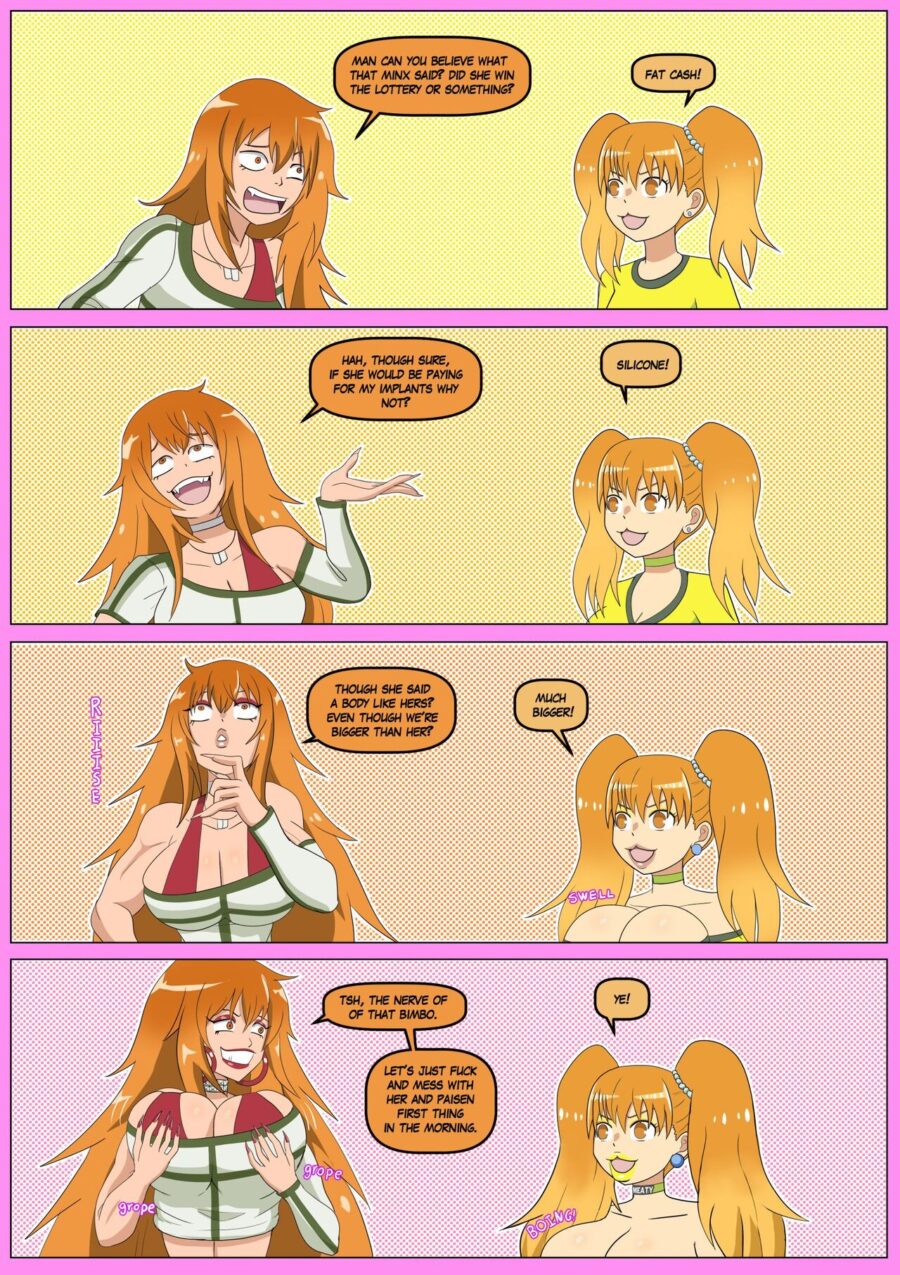 Nagatoro's Bimbofication Porn Comic by Annon (9)