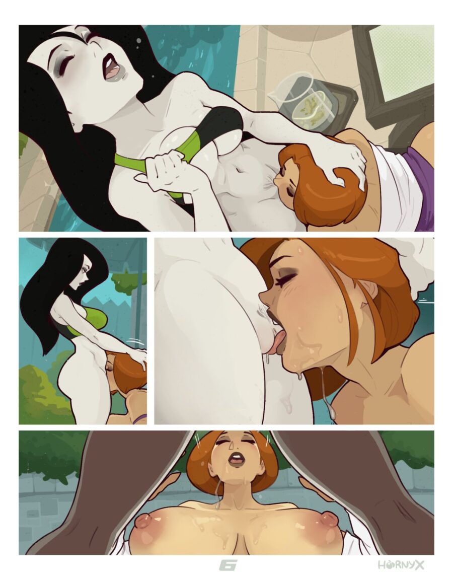 [Kim Possible] Milf Possible Hentai Comic by Hornyx cunnilingus licking pussy