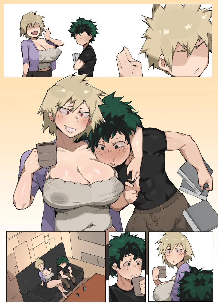 My Hero Academia Mitsuki x Deku Rule 34 Hentai Porn Comic by Bobtheneet