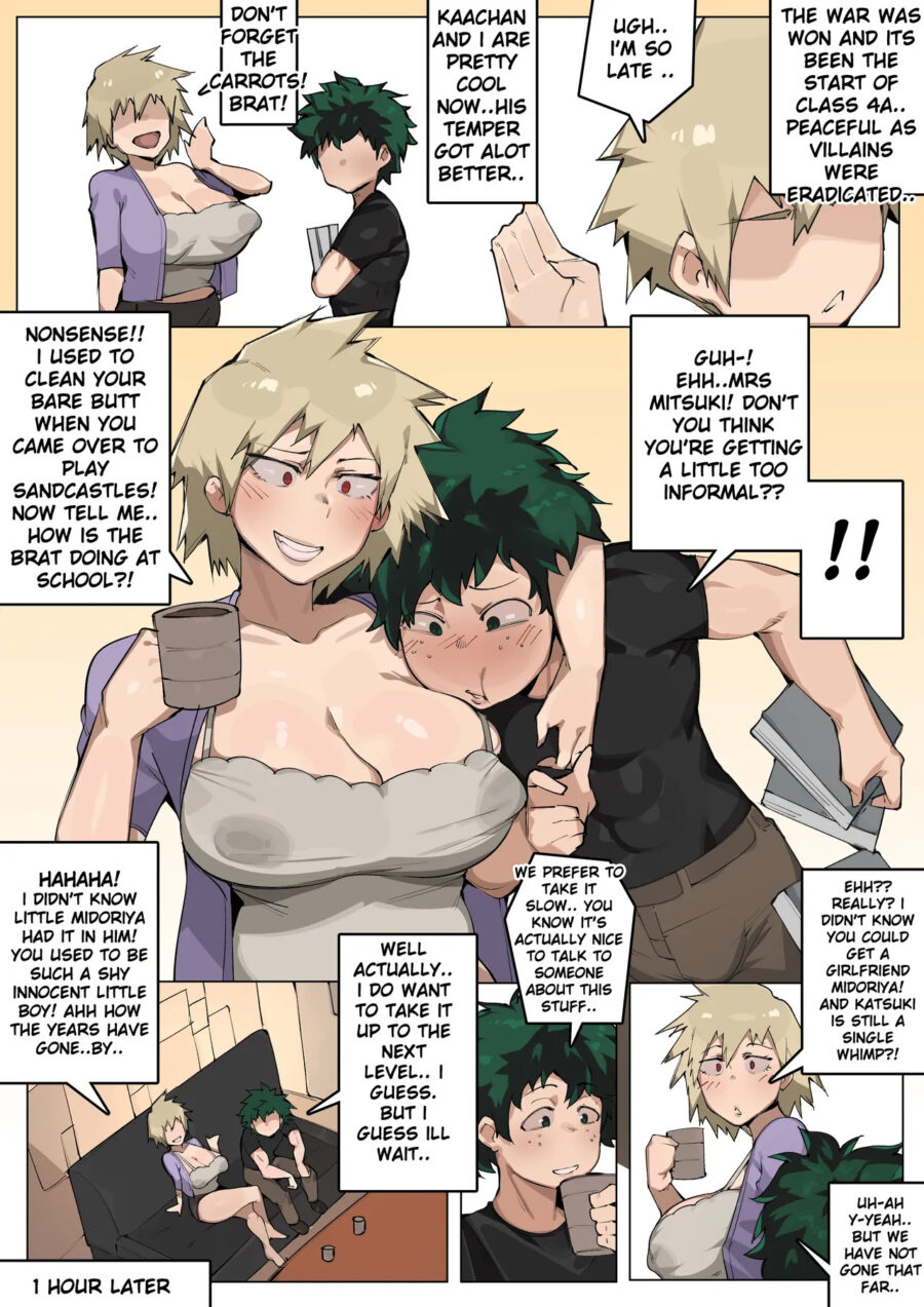 My Hero Academia Mitsuki x Deku Rule 34 Hentai Porn Comic by Bobtheneet