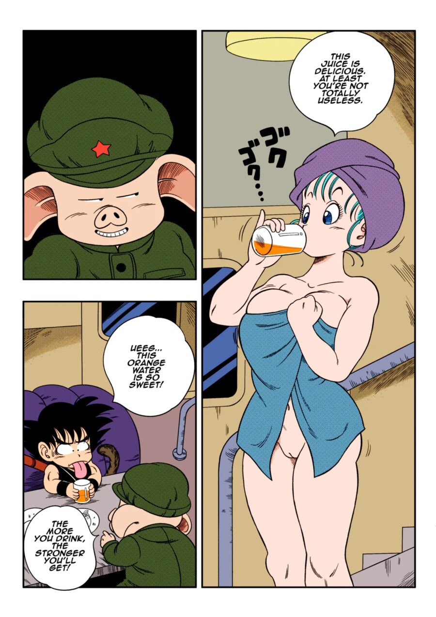 Henkatsu! Change! Dragon Ball Rule 34 Porn Hentai Manga by Yamamoto