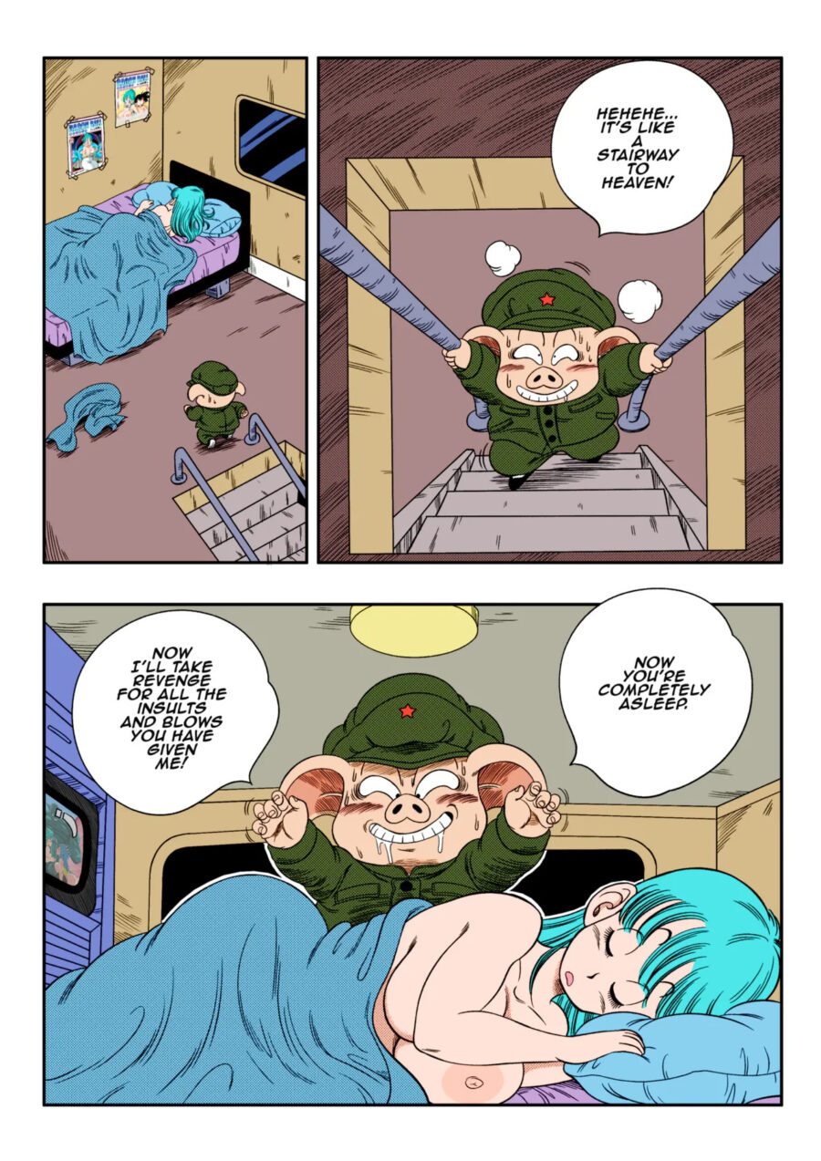 Henkatsu! Change! Dragon Ball Rule 34 Porn Hentai Manga by Yamamoto