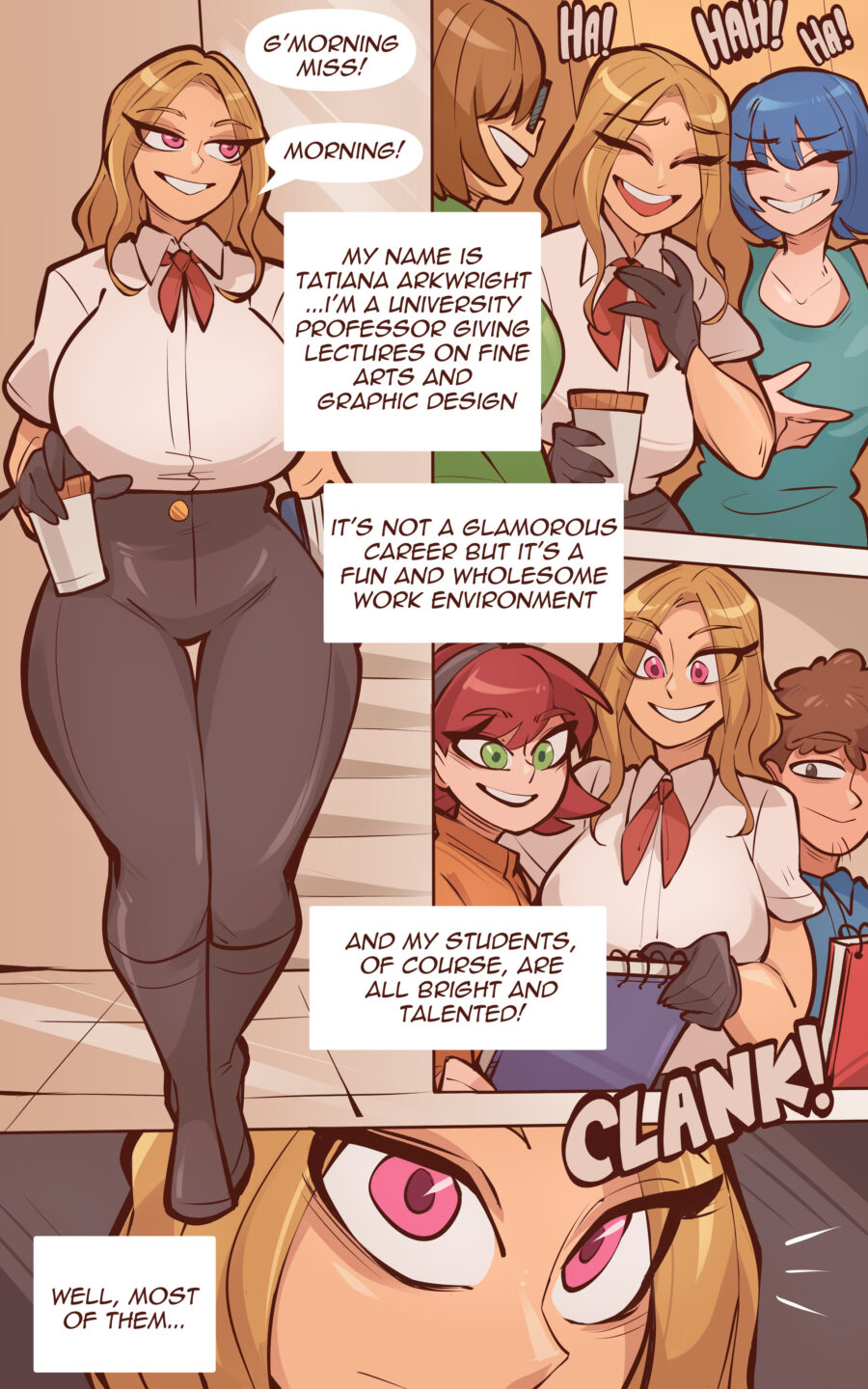 Tatiana & Max Milf Hentai Porn Comic by SaucyMojo