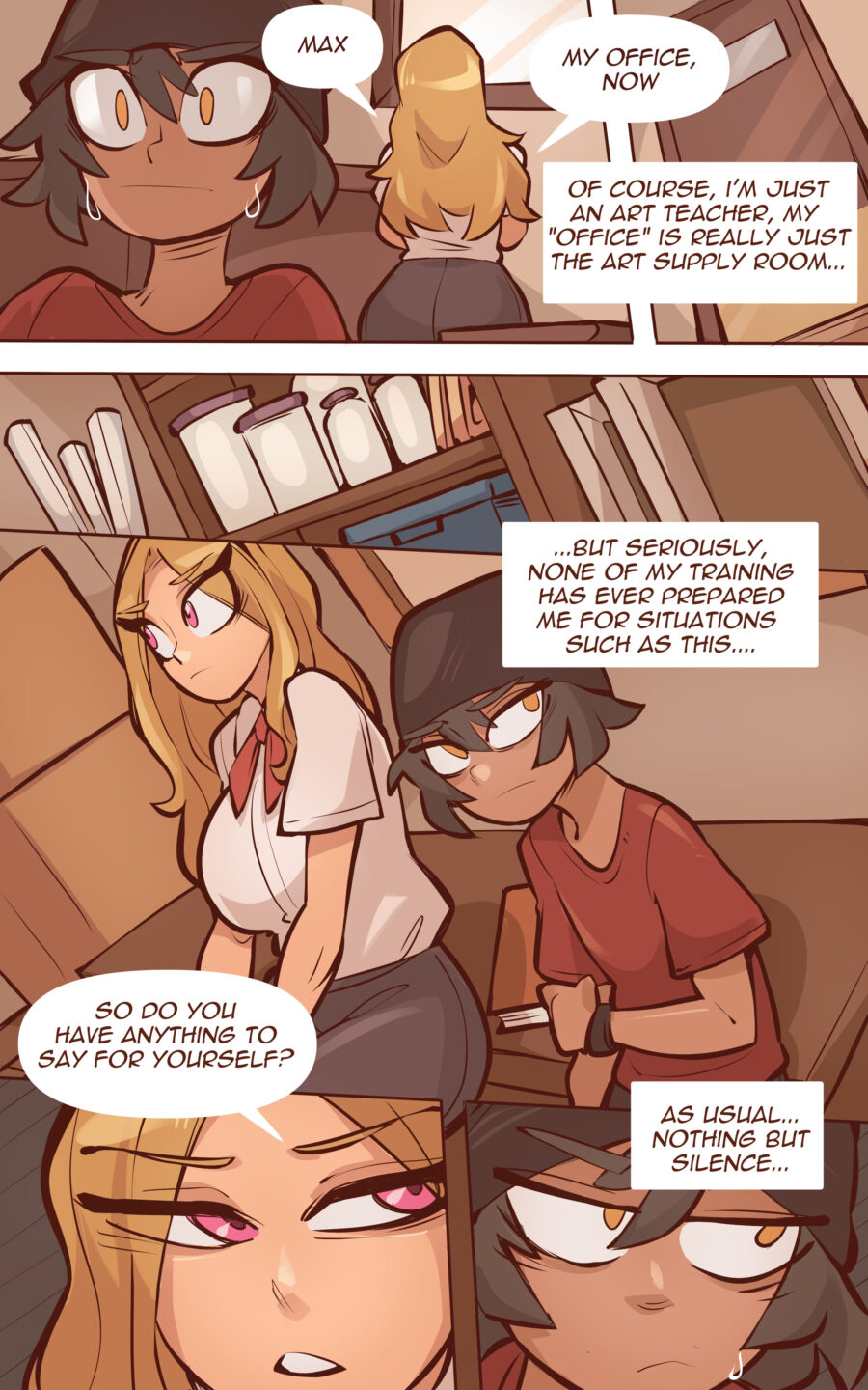 Tatiana & Max Milf Hentai Porn Comic by SaucyMojo