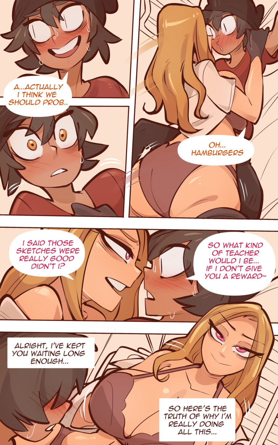 Tatiana & Max Milf Hentai Porn Comic by SaucyMojo