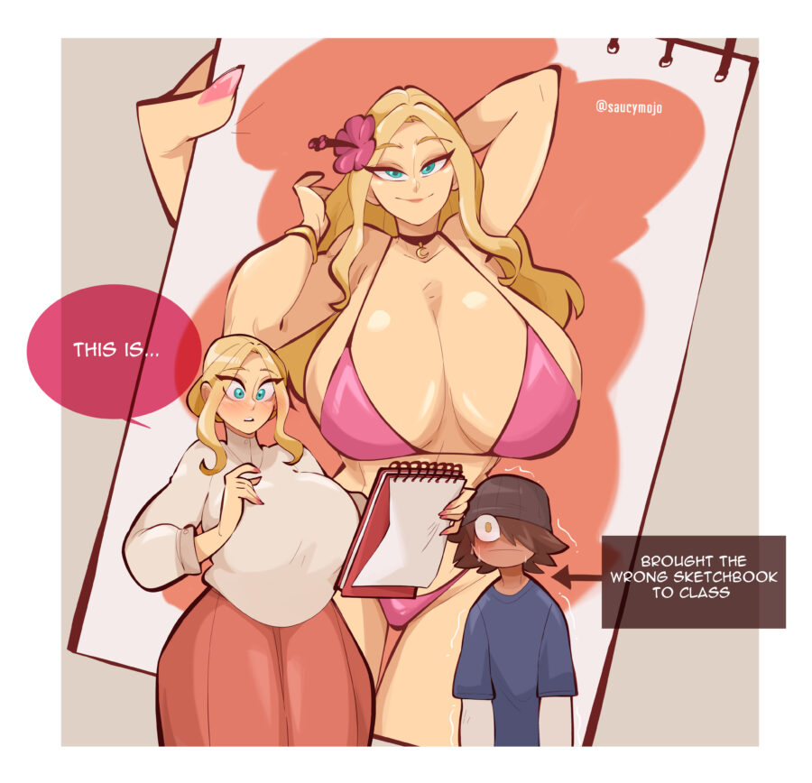 Tatiana & Max Milf Hentai Porn Comic by SaucyMojo