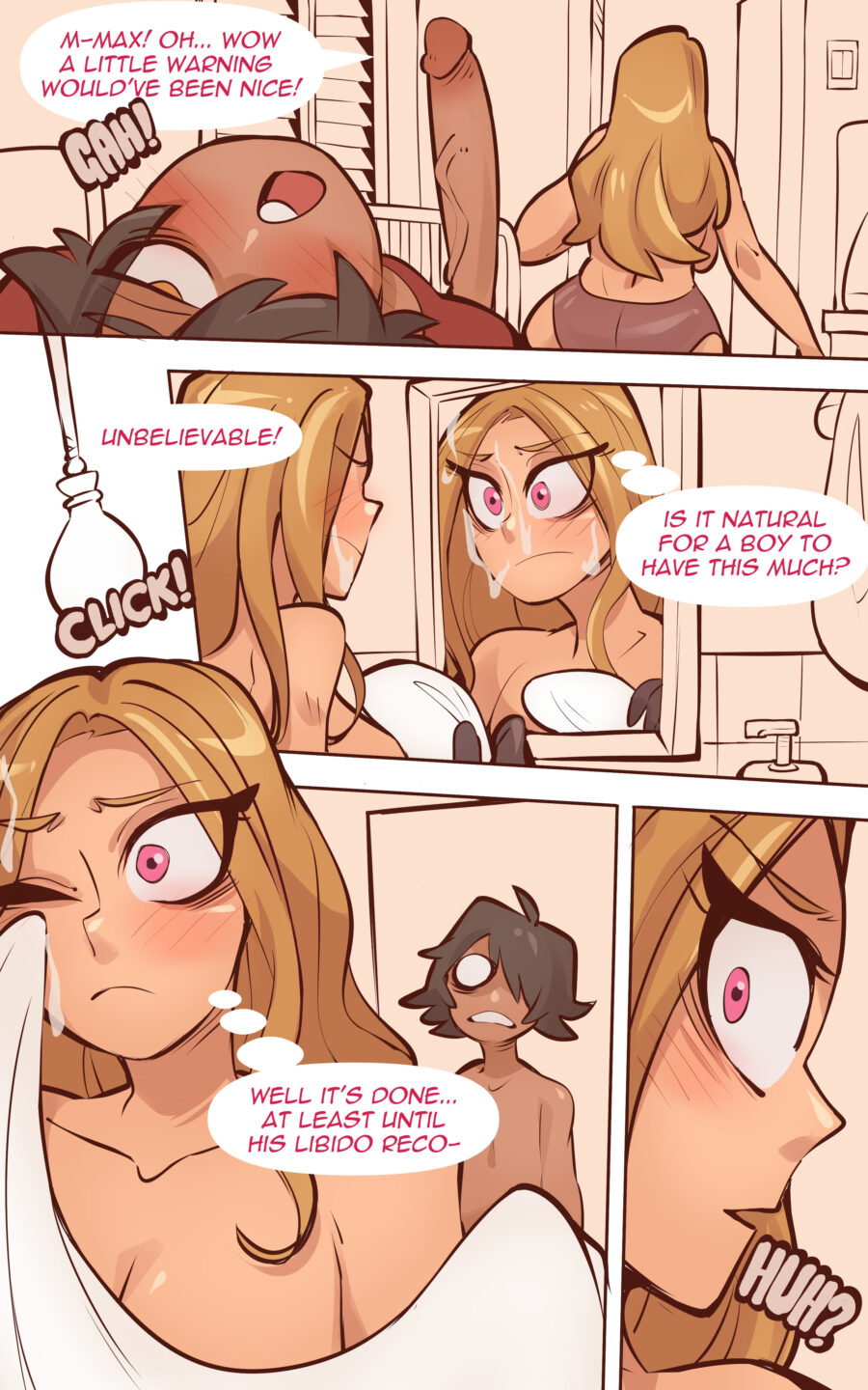 Tatiana & Max Milf Hentai Porn Comic by SaucyMojo
