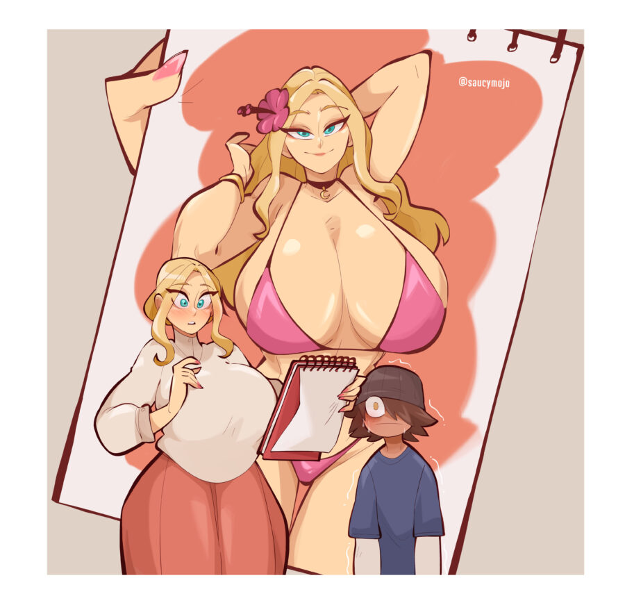 Tatiana & Max Milf Hentai Porn Comic by SaucyMojo