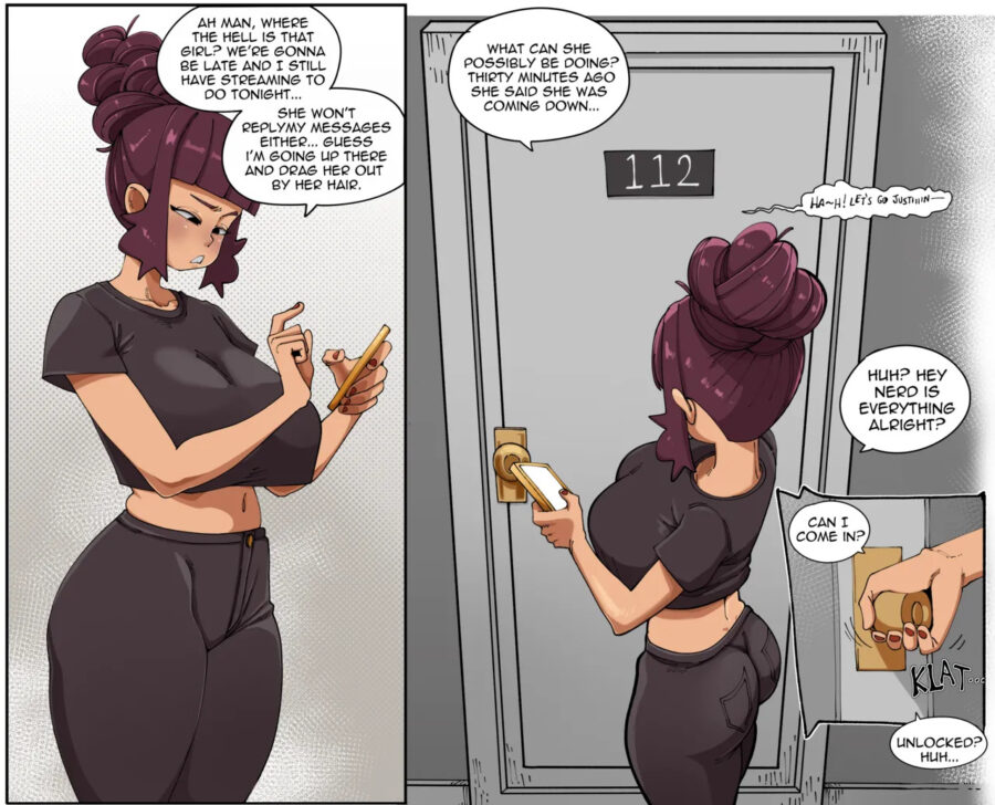 Cosmica Is Late Hentai Porn Comic by NuclearWasabi