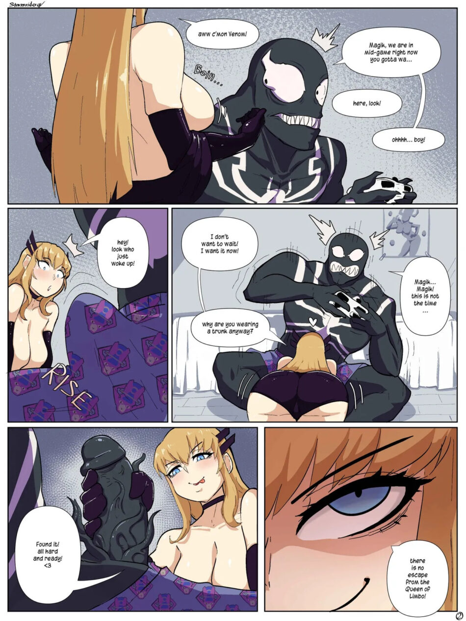 Marvel Rivals Magik The Symbiote Strikes Back! Rule 34 Porn Comic by Stormriderqv