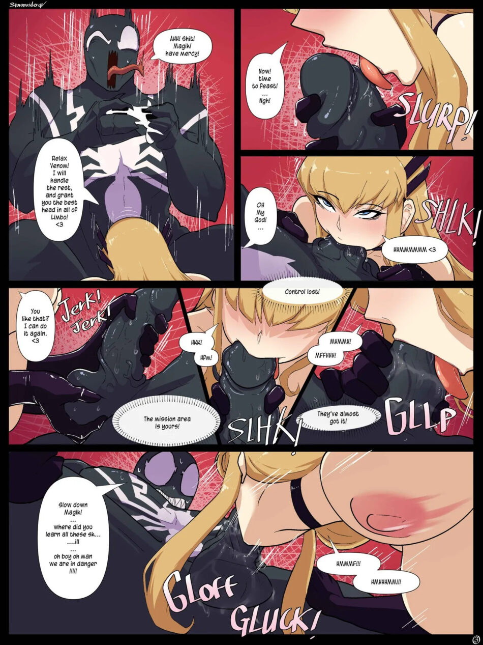 Marvel Rivals Magik The Symbiote Strikes Back! Rule 34 Porn Comic by Stormriderqv