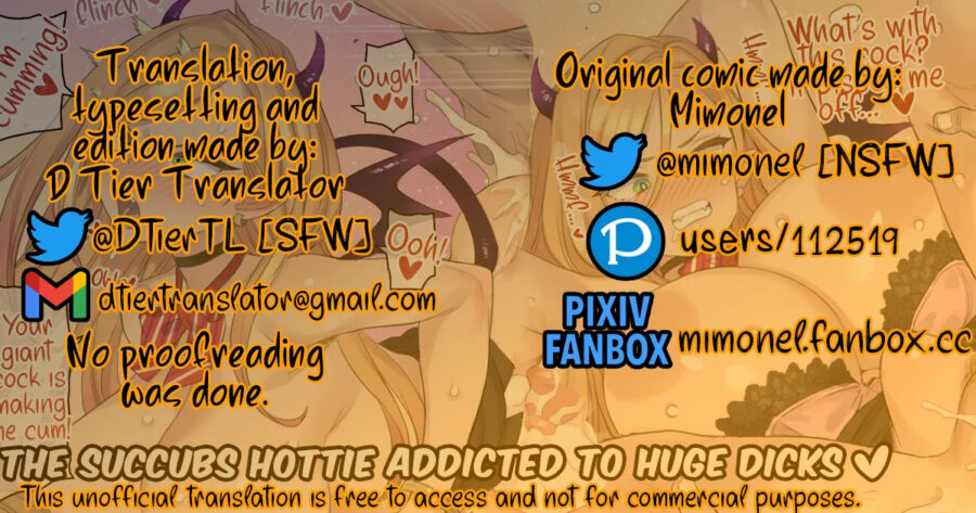 The Succubus Hottie Addicted To Huge Dicks Porn Hentai Manga by Mimonel