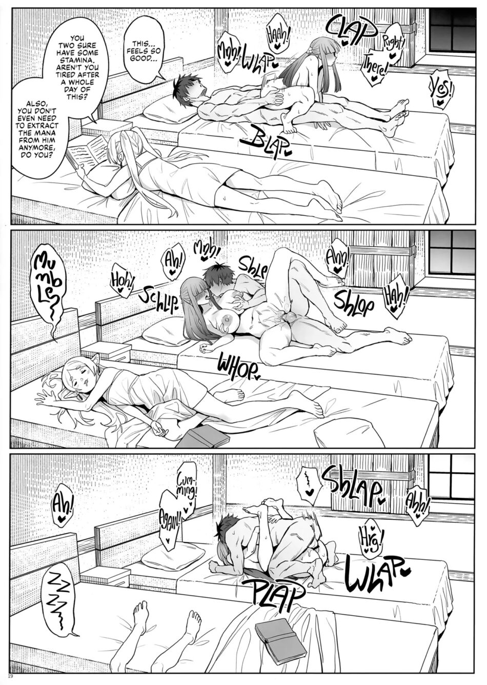 Frieren Chinchin ga Ookiku Naru Mahou Penis Enlargement Magic Rule 34 Porn Hentai Manga by Zhen Lu