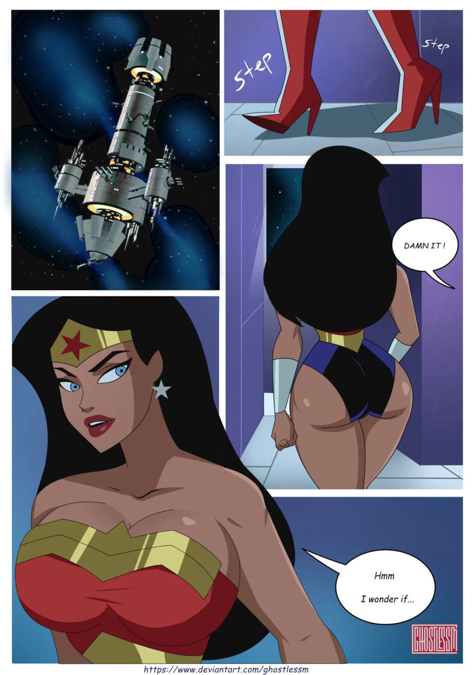 Justice League Hot Workout Hentai Rule 34 Porn by Ghostlessm