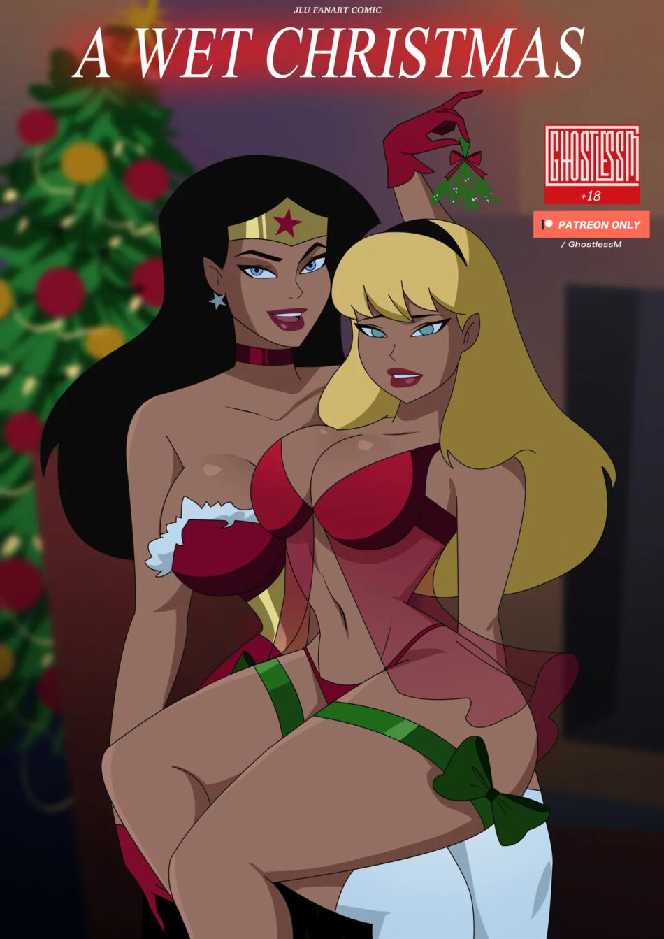 Justice League A Wet Christmas Hentai Rule 34 Porn by Ghostlessm