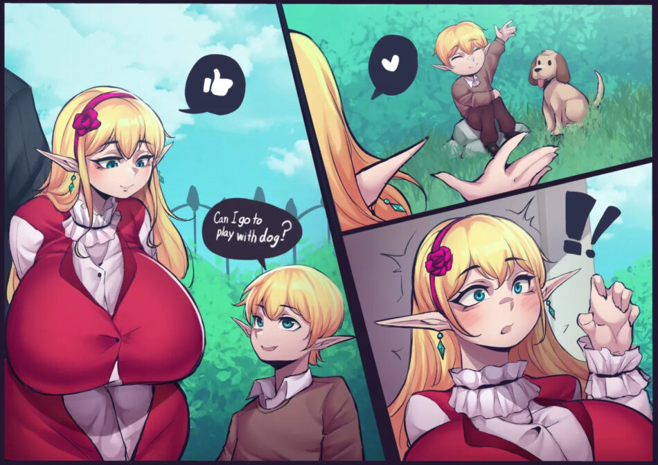Elf Mom 2 Milf Hentai Porn Comic by MaiMeeTung