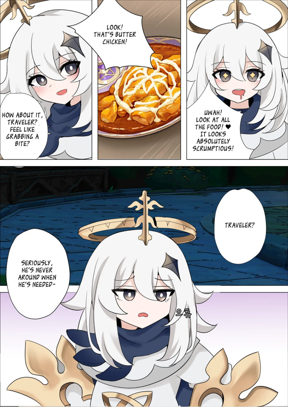 Genshin Impact Mita Decensored Colored Rule 34 Porn Manga by Bubo