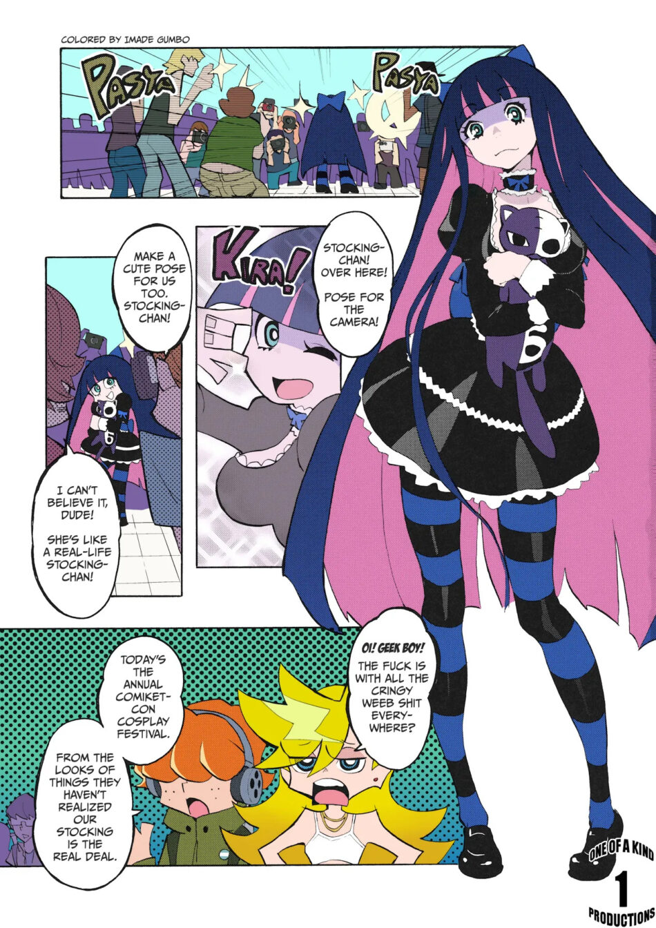 Panty & Stocking with Garterbelt CRAZY 4 YOU! Rule 34 Porn Hentai Comic by Nekoi Mie (2)