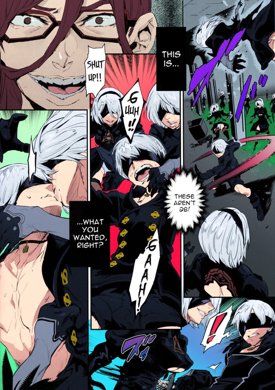 Spare Automata - Proxy Complete Nier Automata Rule 34 Porn Hentai Manga by Zunta