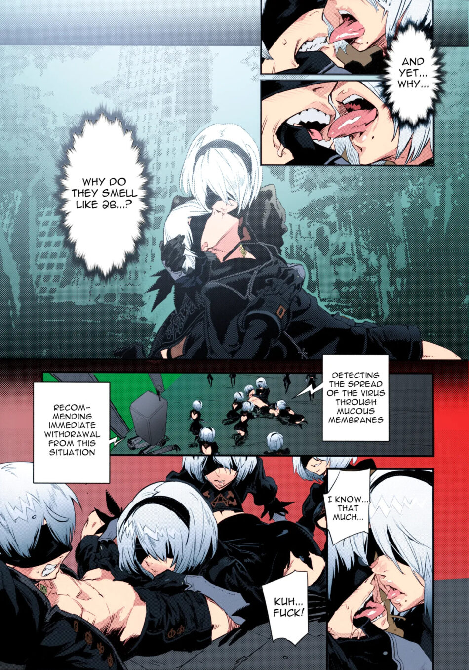 Spare Automata - Proxy Complete Nier Automata Rule 34 Porn Hentai Manga by Zunta