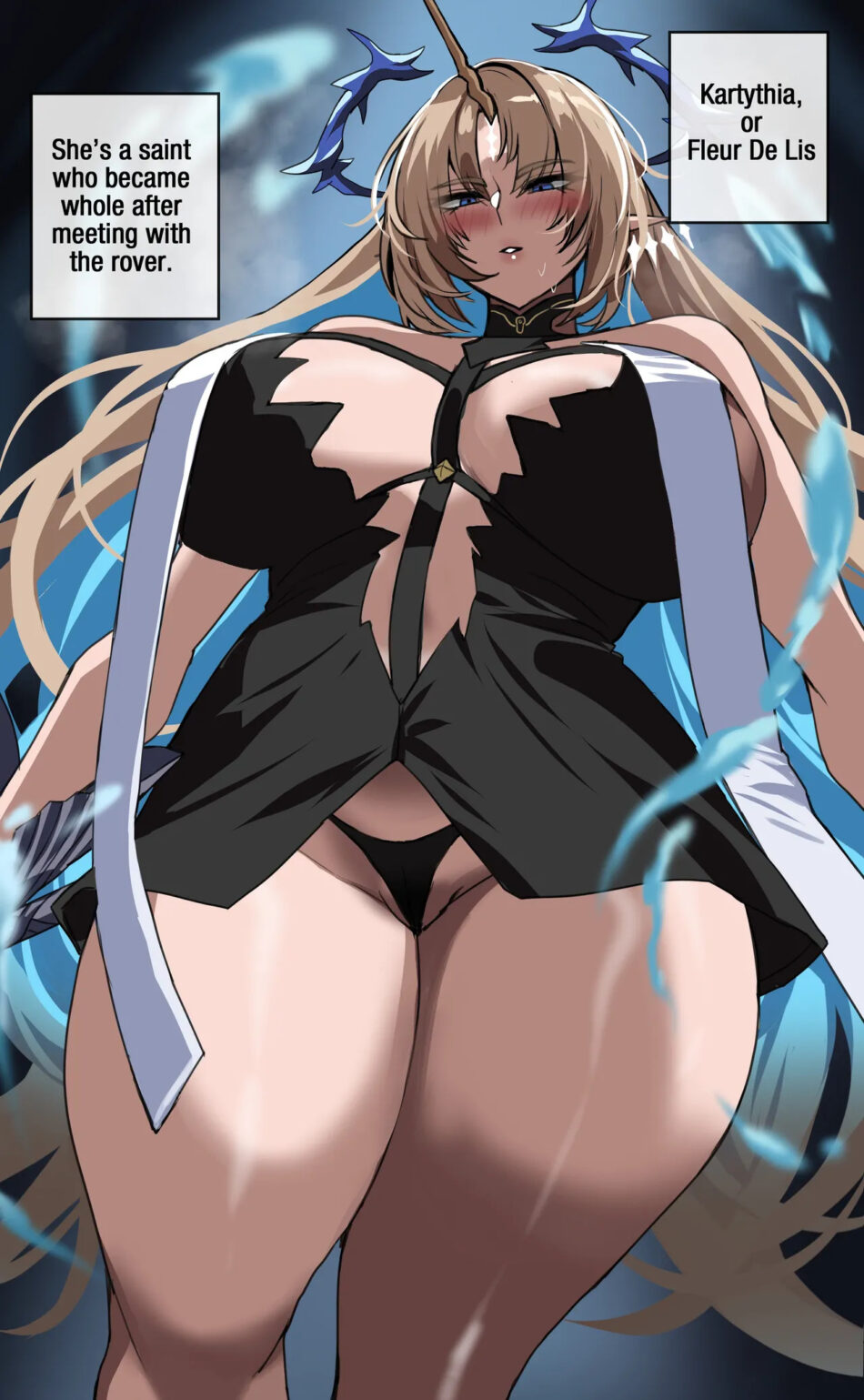 Wuthering Waves The Real Form of Cartethyia Rule 34 Porn Hentai Manga by HellaP