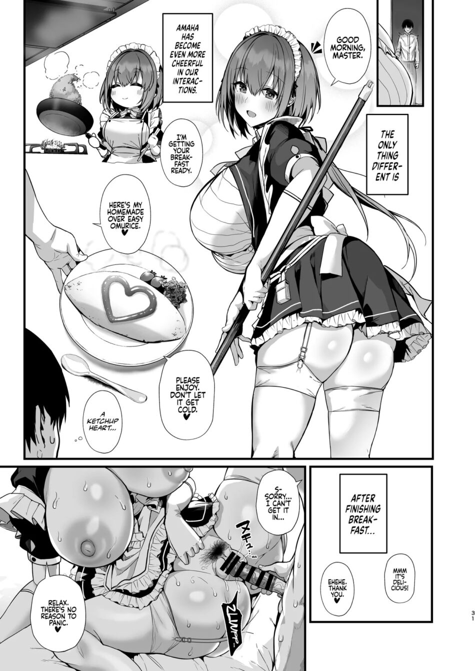 A Story About Having Lots Of Sex With A Sweet Maid Porn Hentai Manga by Blue Gk (32)