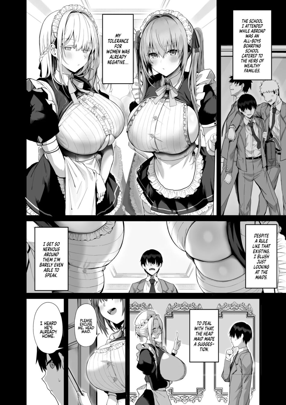 A Story About Having Lots Of Sex With A Sweet Maid Porn Hentai Manga by Blue Gk (9)