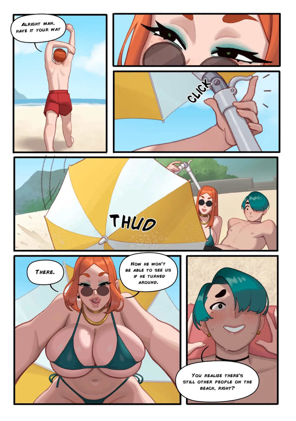 Anne Milf Hentai Porn Comic by Rizdraws