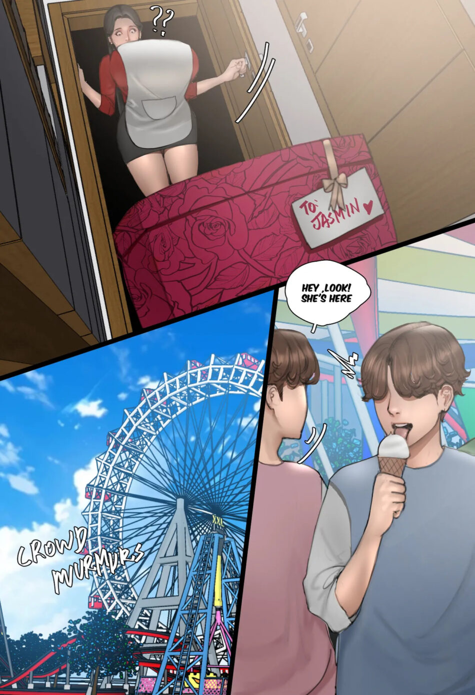Jasmin Reunion Milf Huge Tits Hentai Porn Manga by Scarlett Ann