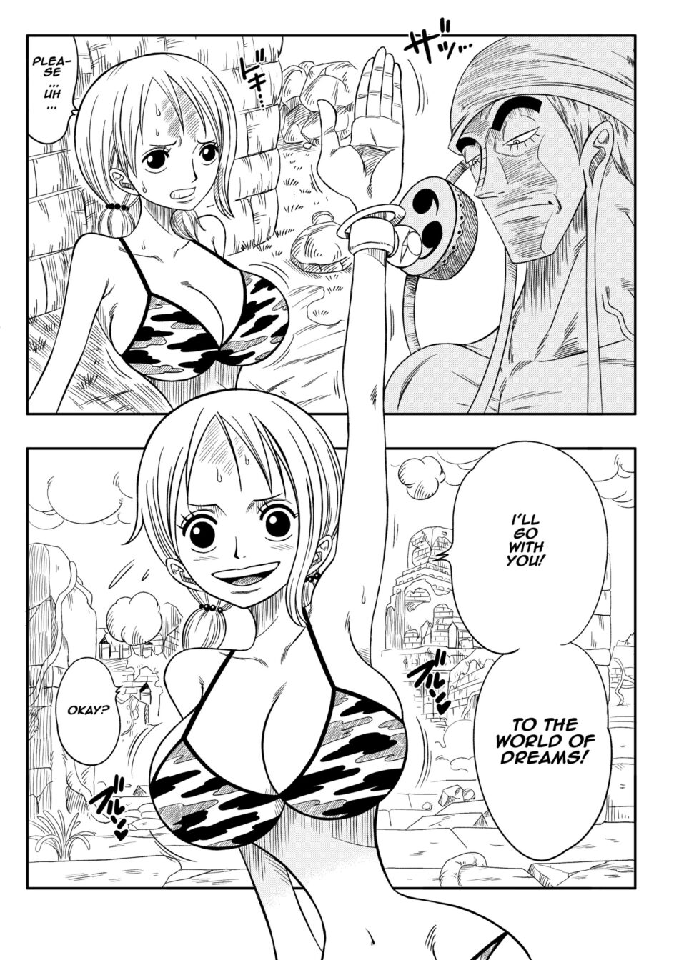 One Piece Slave of God Rule 34 Porn Hentai Manga by Yamamoto (2)