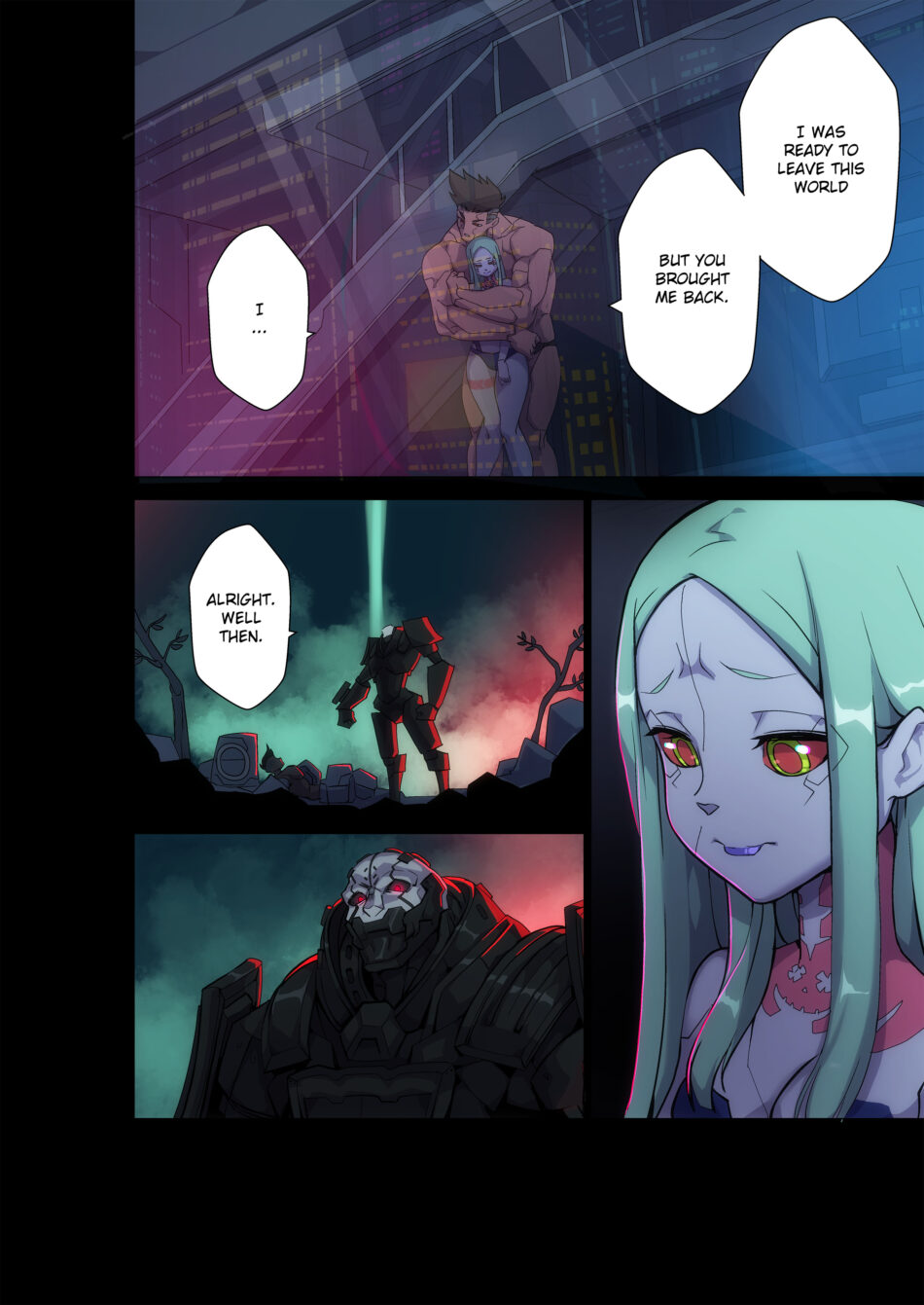 Cyberpunk Edgerunners Night City's Allure Rule 34 Porn Hentai Manga by Nisego