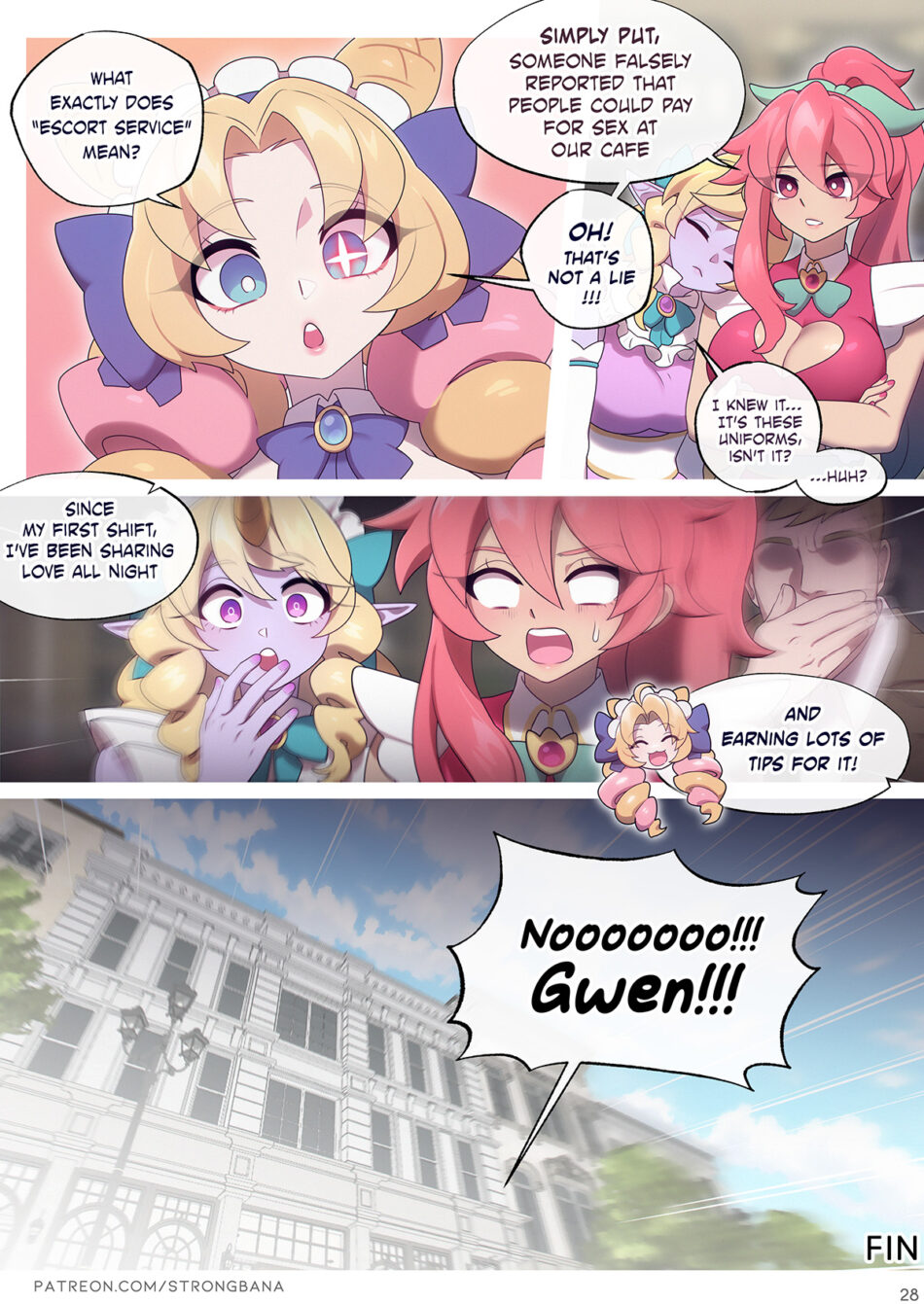 League of Legends All You Need Is Tip Rule 34 Porn Hentai Comic by Strong Bana