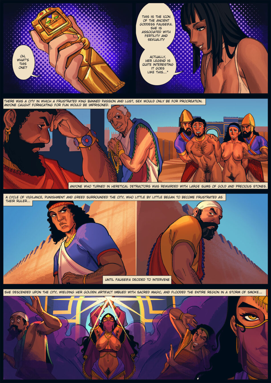 Nico Robin (One Piece) Rule 34 Porn Comic by Nastacic