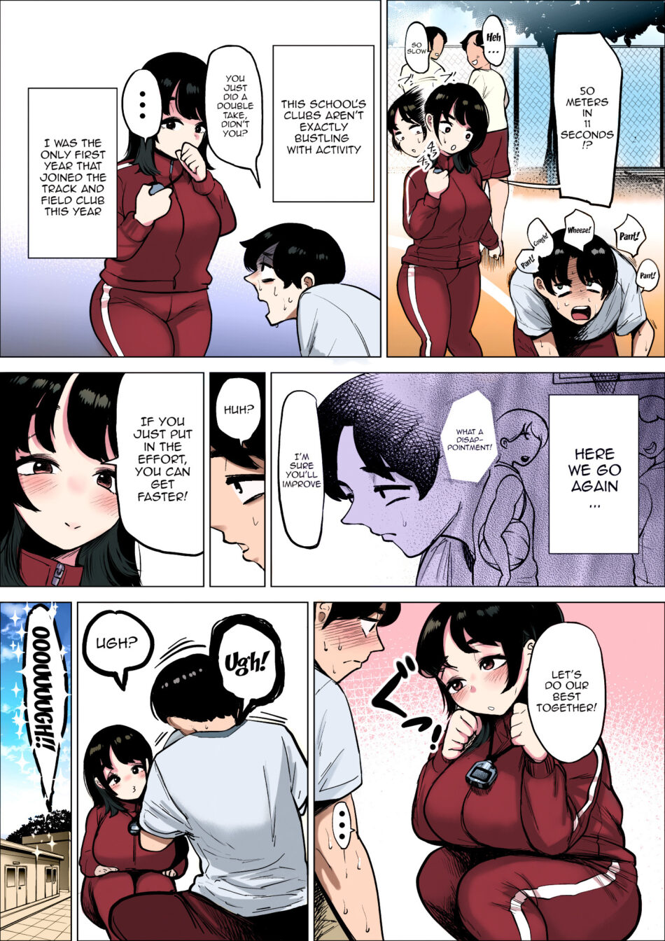 The Track And Field Club Manager Lets Me Do Whatever I Want To Her If It Makes Me Run Faster Hentai Manga by Takaya