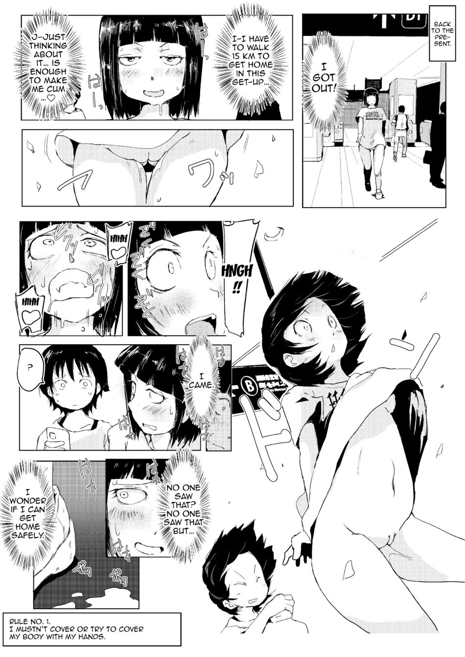 This Is Why I Can't Stop Exposing Myself Exhibitionism Porn Hentai Manga by Harusame Kakigoori