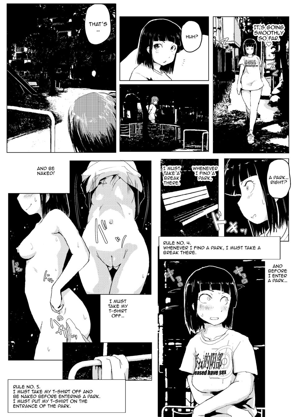 This Is Why I Can't Stop Exposing Myself Exhibitionism Porn Hentai Manga by Harusame Kakigoori
