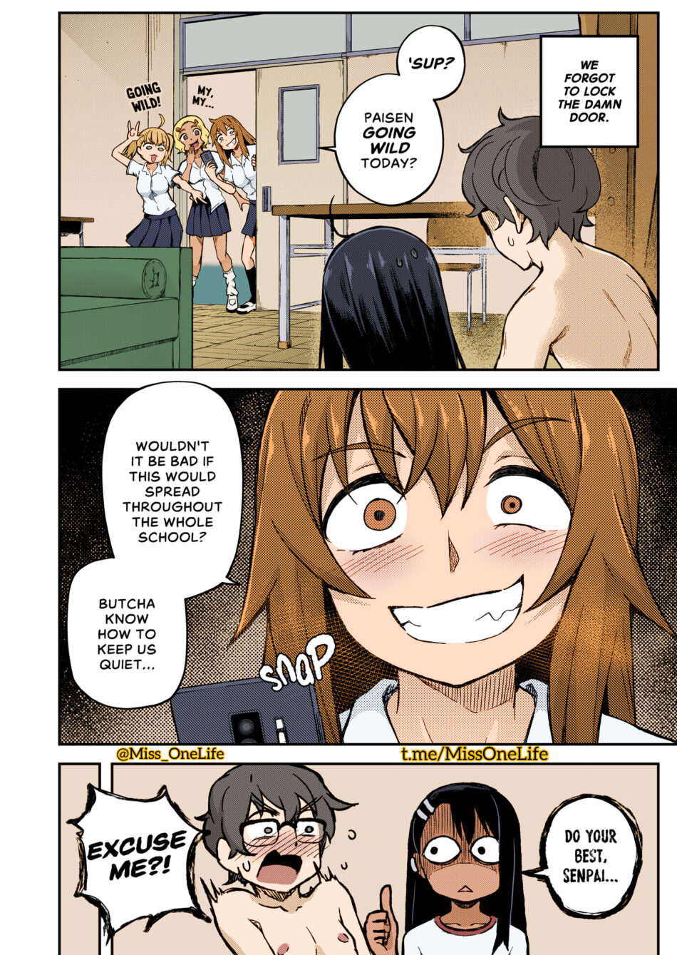 Nagatoro-san The Joy of Breeding Rule 34 Porn Hentai Manga by GeeWhy