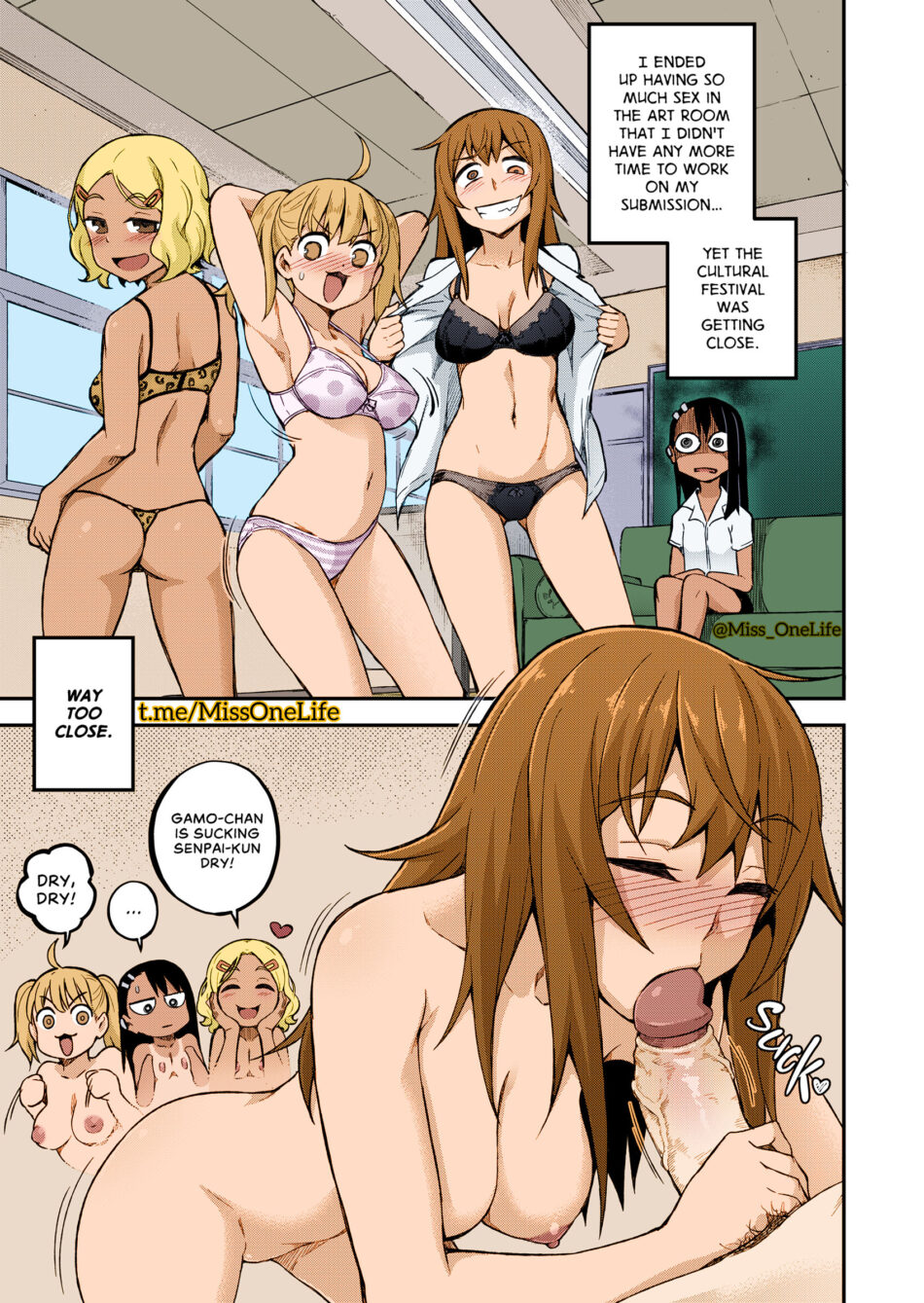 Nagatoro-san The Joy of Breeding Rule 34 Porn Hentai Manga by GeeWhy