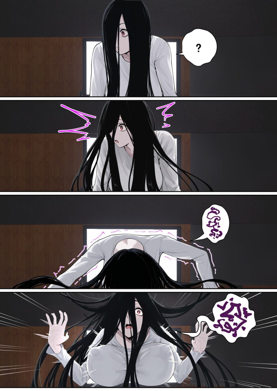 Regarding Sadako Getting Stuck On A Computer Screen The Ring Rule 34 Porn Manga by Pz-x