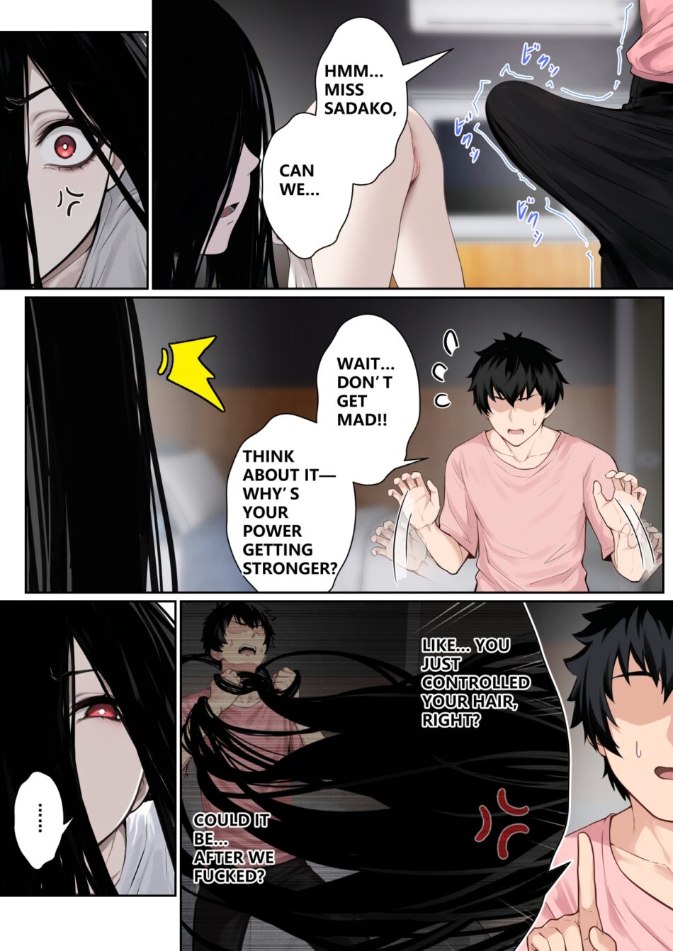 Regarding Sadako Getting Stuck On A Computer Screen The Ring Rule 34 Porn Manga by Pz-x