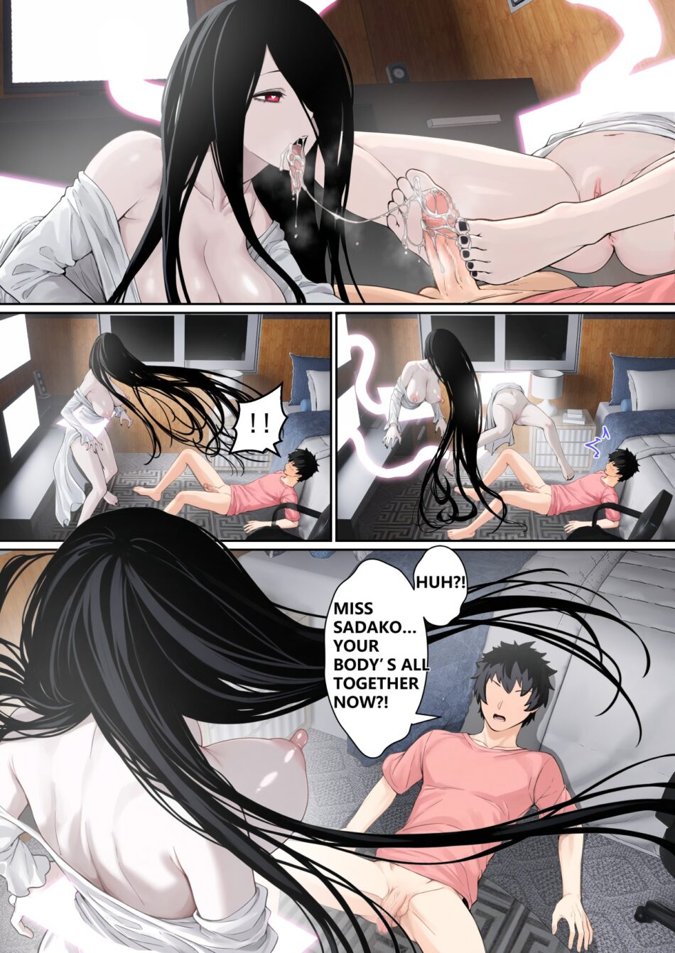 Regarding Sadako Getting Stuck On A Computer Screen The Ring Rule 34 Porn Manga by Pz-x