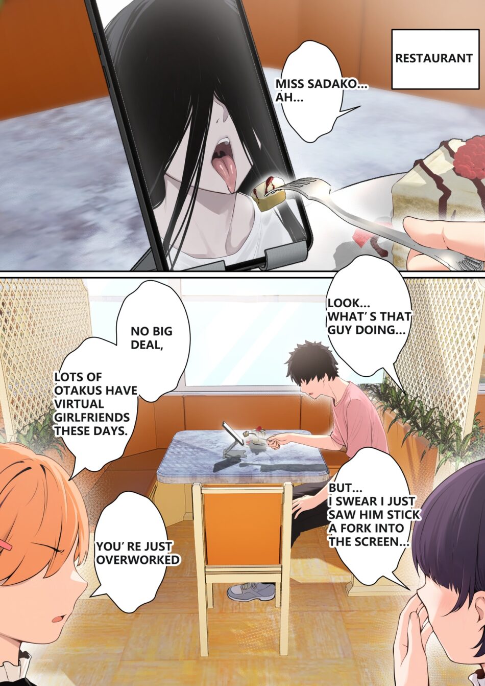 Regarding Sadako Getting Stuck On A Computer Screen The Ring Rule 34 Porn Manga by Pz-x