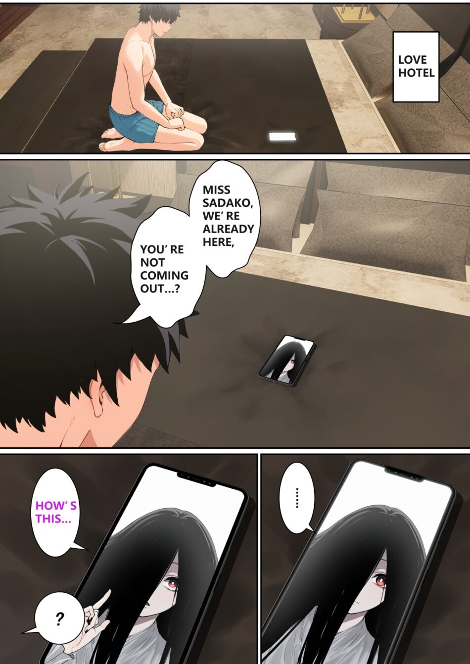 Regarding Sadako Getting Stuck On A Computer Screen The Ring Rule 34 Porn Manga by Pz-x