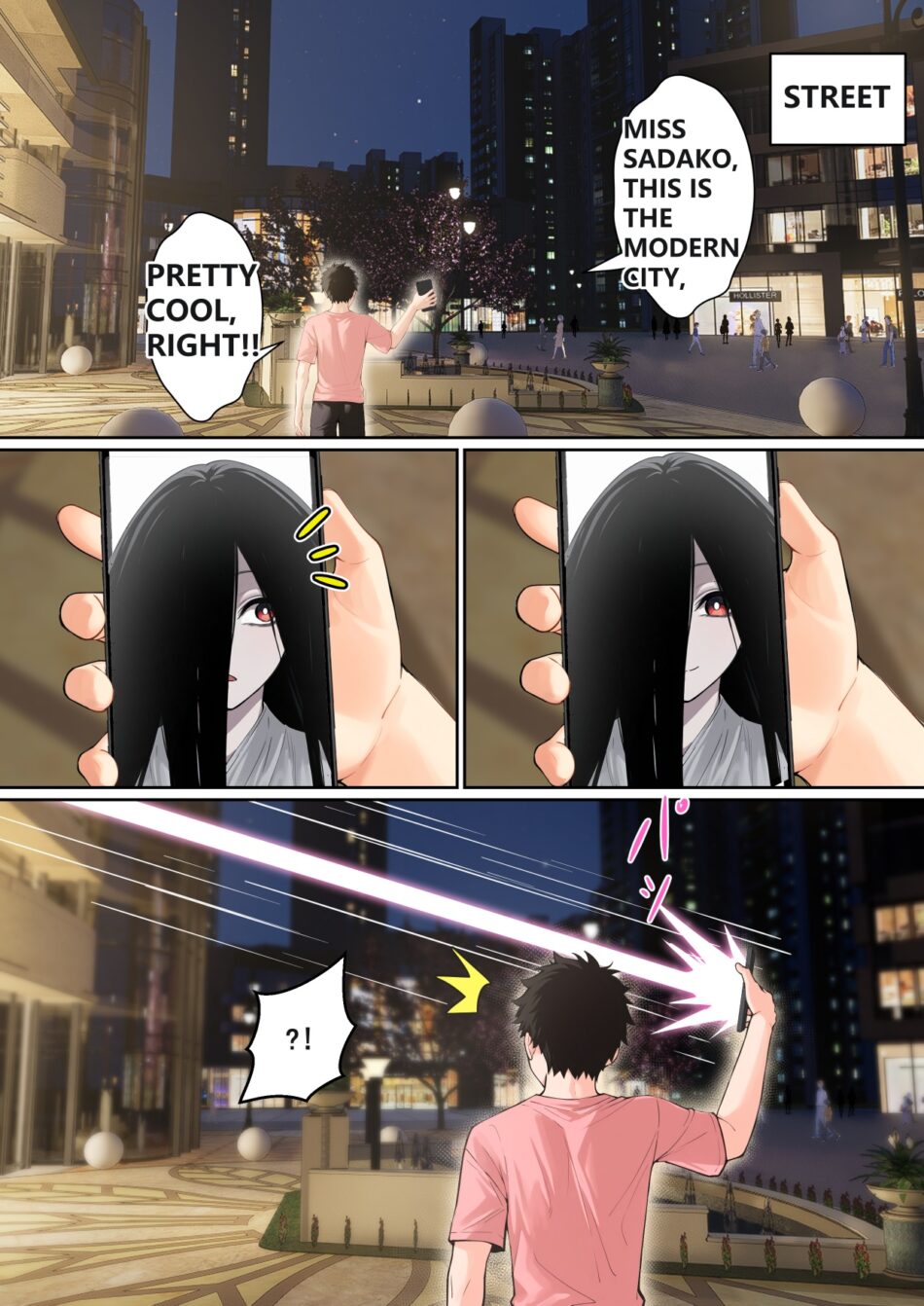 Regarding Sadako Getting Stuck On A Computer Screen The Ring Rule 34 Porn Manga by Pz-x