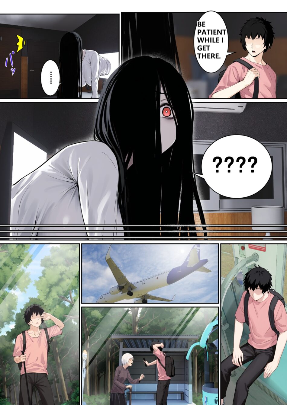Regarding Sadako Getting Stuck On A Computer Screen The Ring Rule 34 Porn Manga by Pz-x (8)